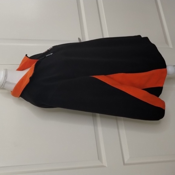 Starter Men's medium GameDay OSU OK State Cowboys fleece pullover black/orange - Picture 5 of 11